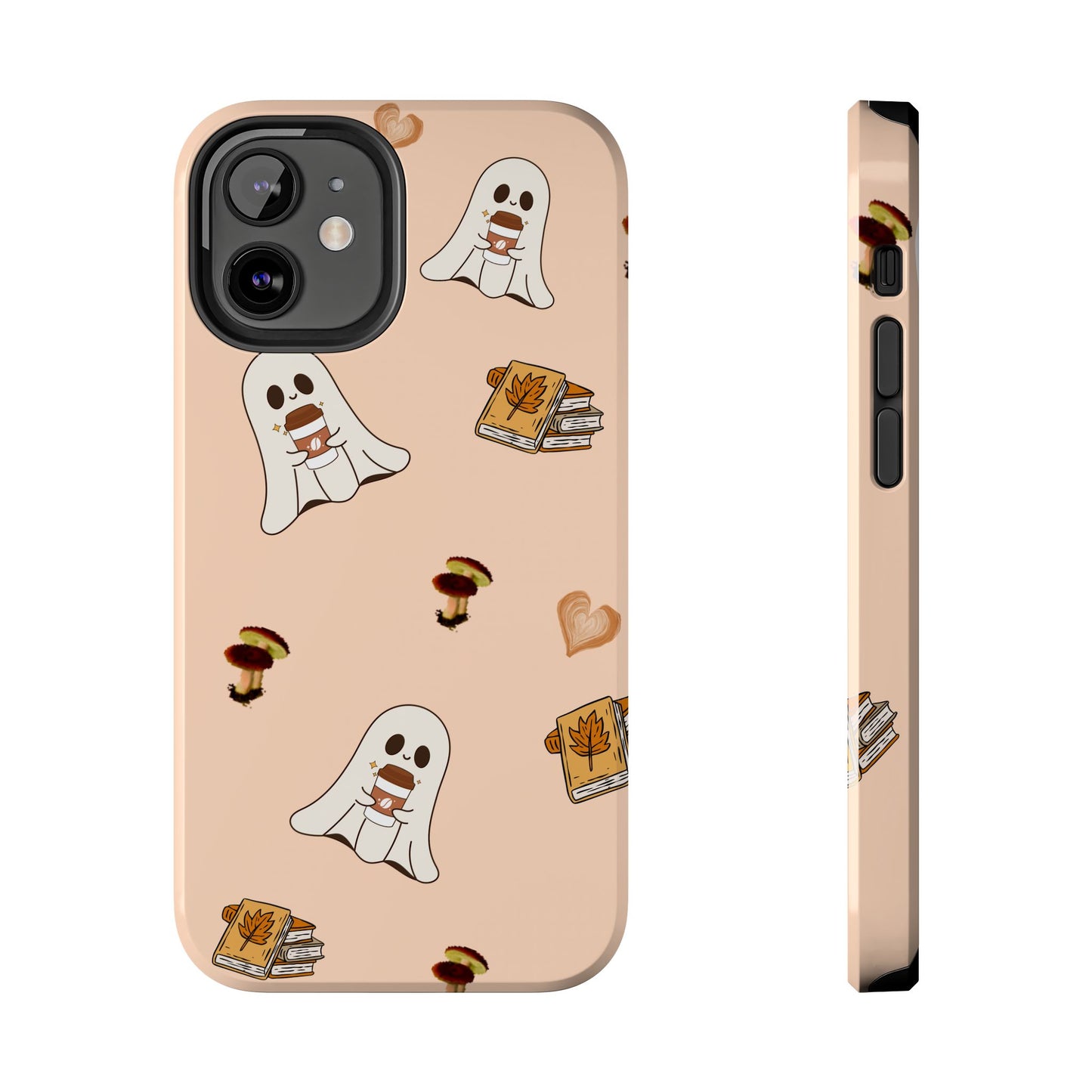 Cute Ghosts Tough Phone Case, Halloween Cell Phone Cover, Gift for Phone Lovers, Spooky Aesthetic, Durable Protective Case