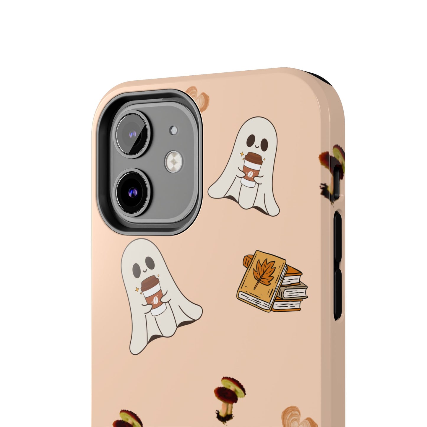 Cute Ghosts Tough Phone Case, Halloween Cell Phone Cover, Gift for Phone Lovers, Spooky Aesthetic, Durable Protective Case