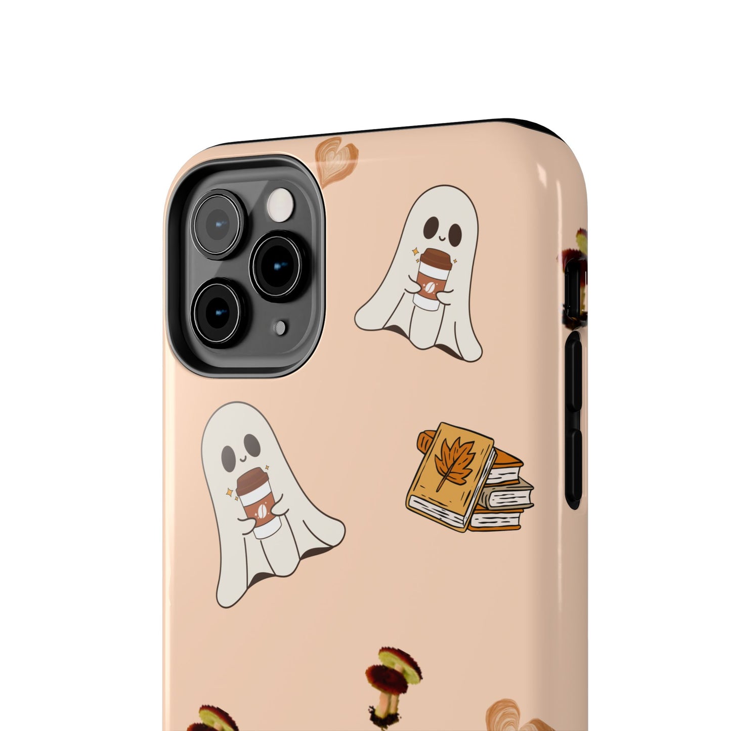 Cute Ghosts Tough Phone Case, Halloween Cell Phone Cover, Gift for Phone Lovers, Spooky Aesthetic, Durable Protective Case