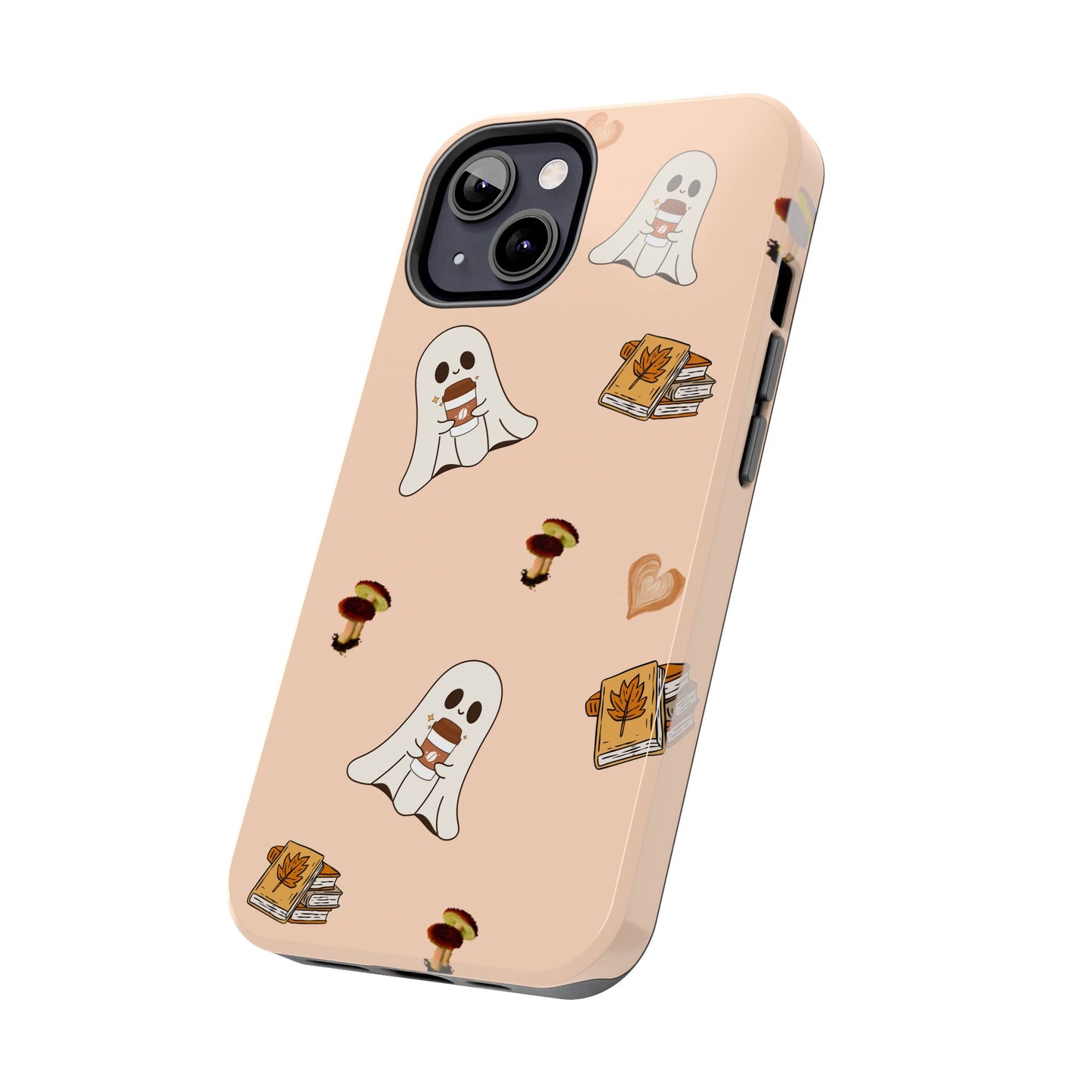 Cute Ghosts Tough Phone Case, Halloween Cell Phone Cover, Gift for Phone Lovers, Spooky Aesthetic, Durable Protective Case