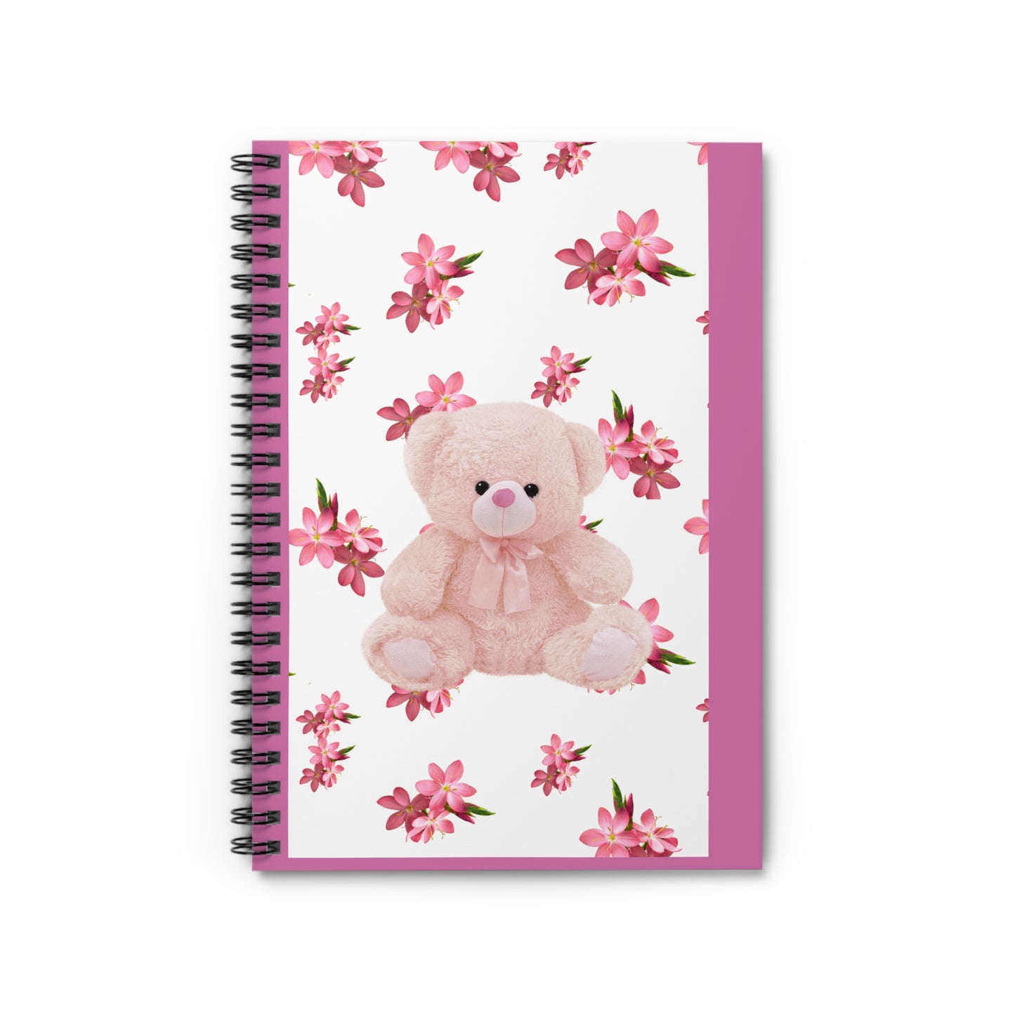 Charming Floral Spiral Notebook - Perfect for Note-Taking, Journaling, Gifts, Back to School, and Home Office