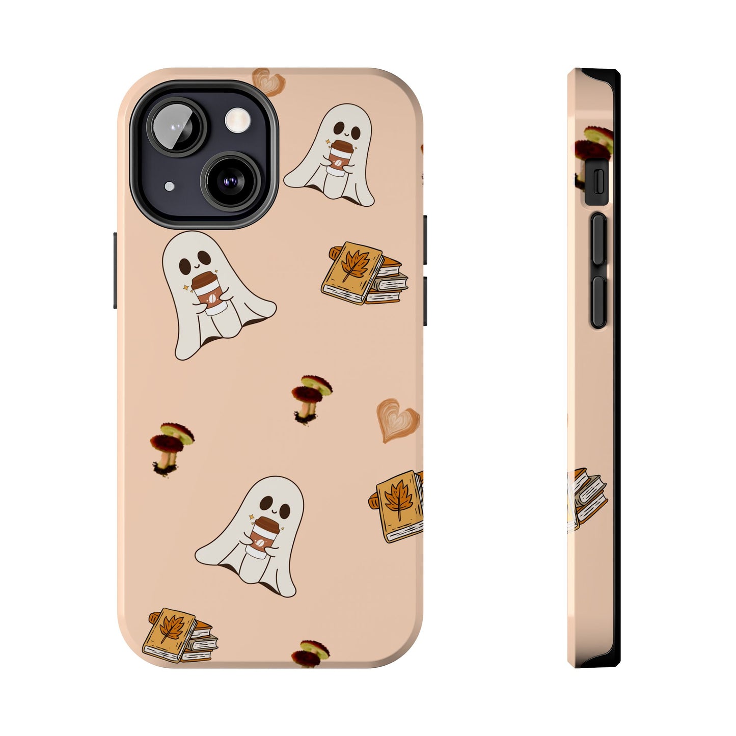 Cute Ghosts Tough Phone Case, Halloween Cell Phone Cover, Gift for Phone Lovers, Spooky Aesthetic, Durable Protective Case