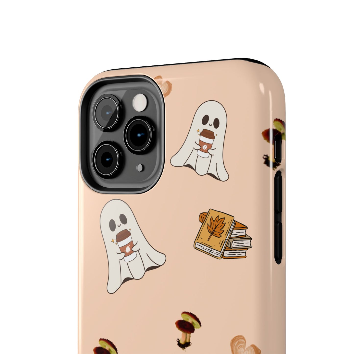 Cute Ghosts Tough Phone Case, Halloween Cell Phone Cover, Gift for Phone Lovers, Spooky Aesthetic, Durable Protective Case