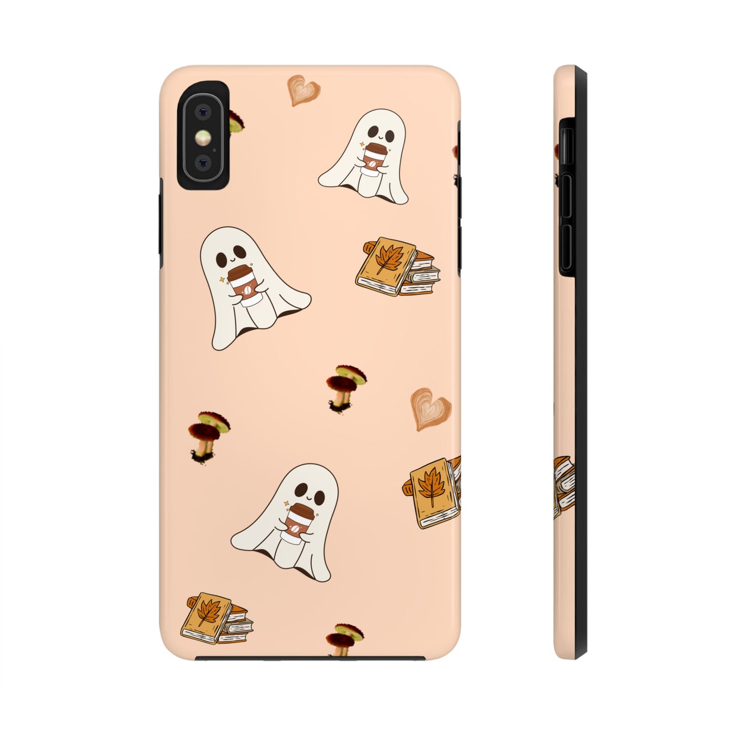 Cute Ghosts Tough Phone Case, Halloween Cell Phone Cover, Gift for Phone Lovers, Spooky Aesthetic, Durable Protective Case