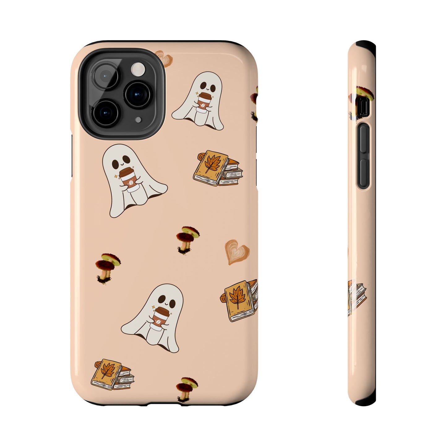Cute Ghosts Tough Phone Case, Halloween Cell Phone Cover, Gift for Phone Lovers, Spooky Aesthetic, Durable Protective Case