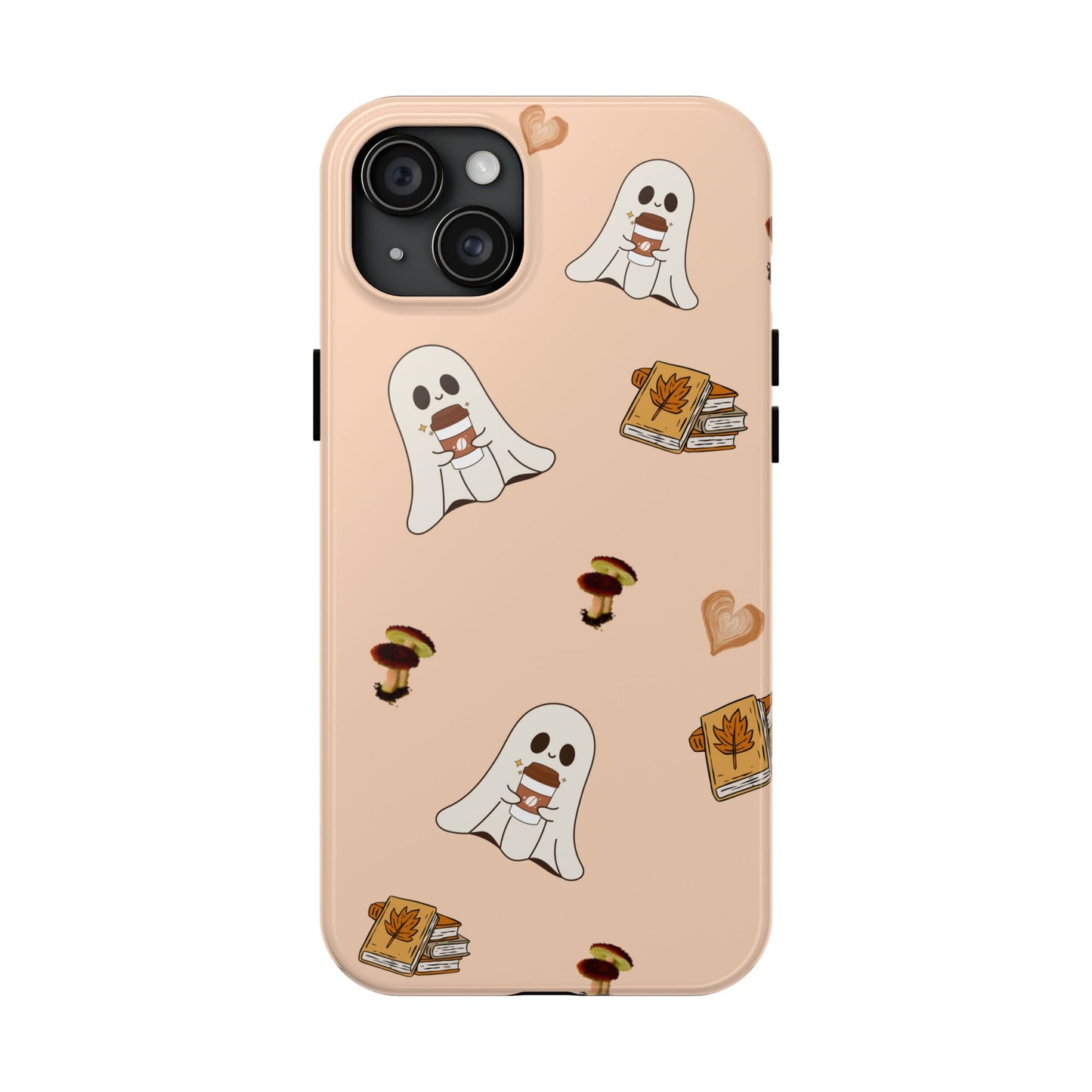 Cute Ghosts Tough Phone Case, Halloween Cell Phone Cover, Gift for Phone Lovers, Spooky Aesthetic, Durable Protective Case