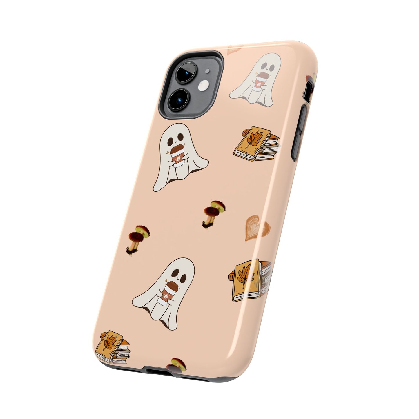 Cute Ghosts Tough Phone Case, Halloween Cell Phone Cover, Gift for Phone Lovers, Spooky Aesthetic, Durable Protective Case