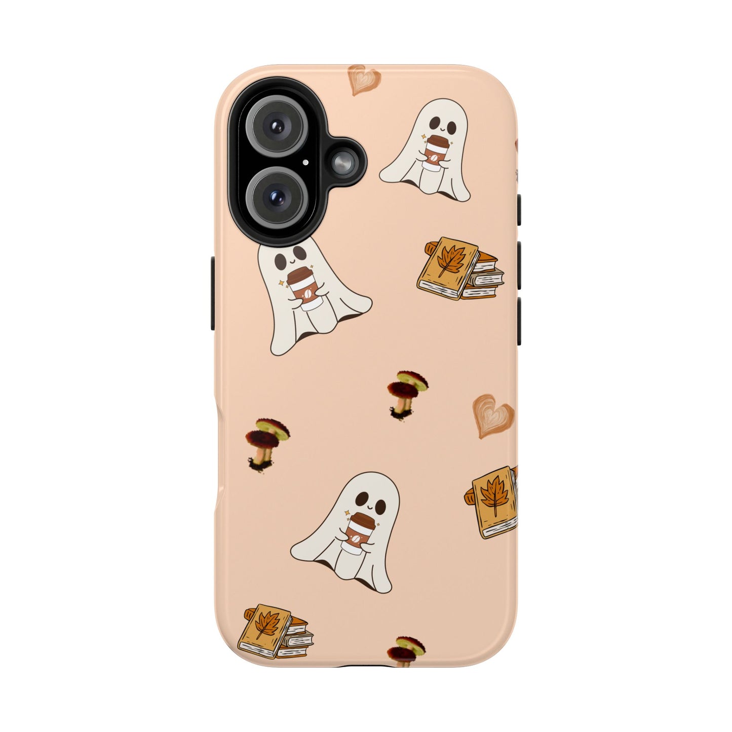 Cute Ghosts Tough Phone Case, Halloween Cell Phone Cover, Gift for Phone Lovers, Spooky Aesthetic, Durable Protective Case
