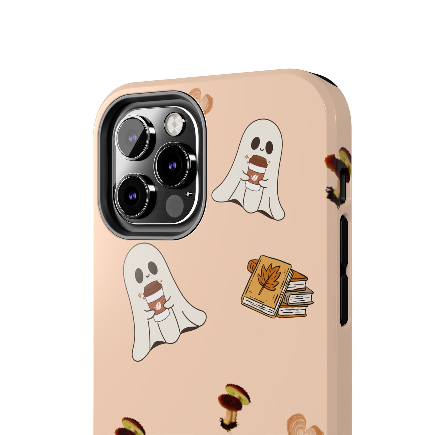 Cute Ghosts Tough Phone Case, Halloween Cell Phone Cover, Gift for Phone Lovers, Spooky Aesthetic, Durable Protective Case