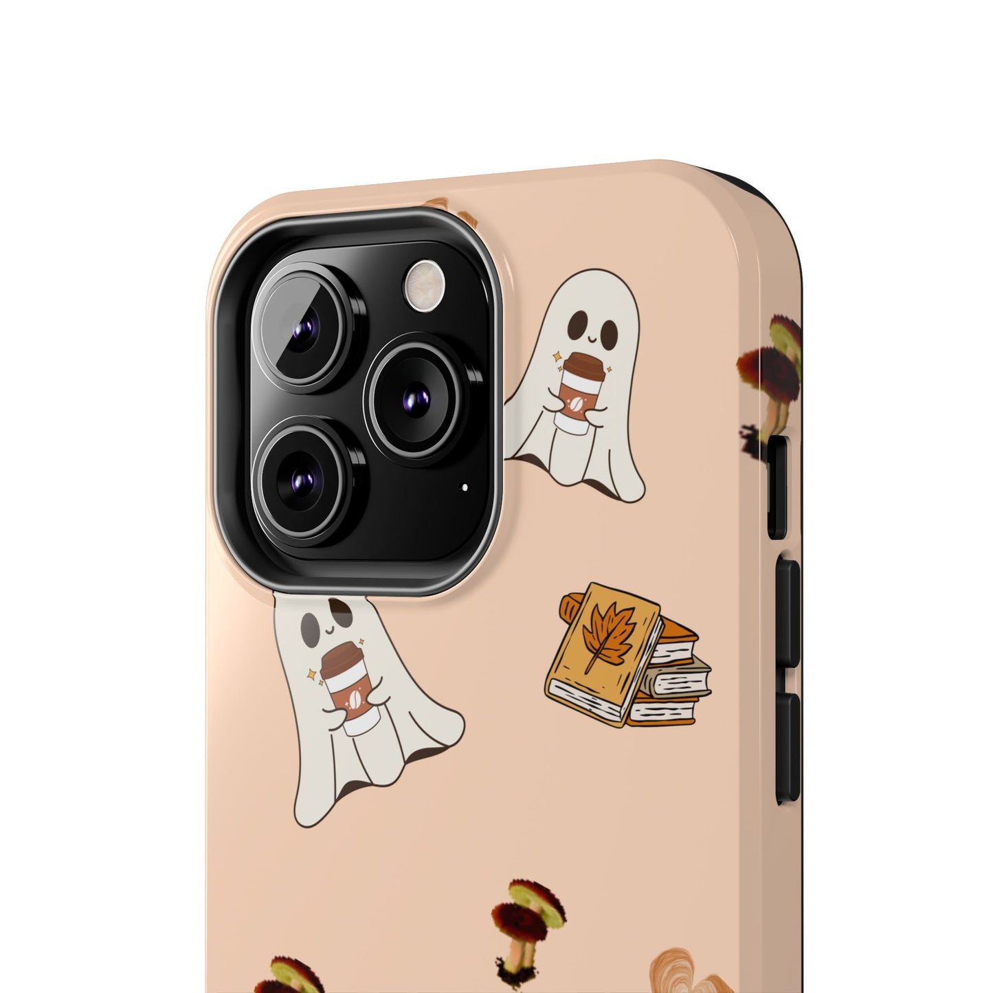 Cute Ghosts Tough Phone Case, Halloween Cell Phone Cover, Gift for Phone Lovers, Spooky Aesthetic, Durable Protective Case