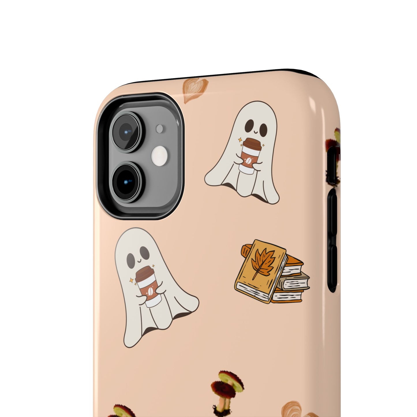 Cute Ghosts Tough Phone Case, Halloween Cell Phone Cover, Gift for Phone Lovers, Spooky Aesthetic, Durable Protective Case