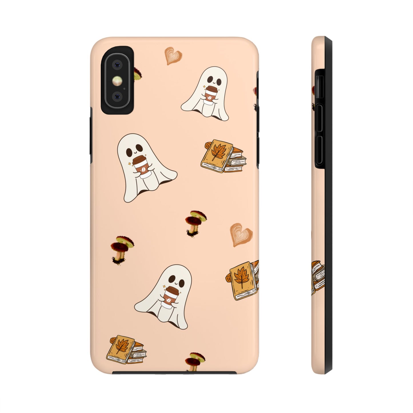 Cute Ghosts Tough Phone Case, Halloween Cell Phone Cover, Gift for Phone Lovers, Spooky Aesthetic, Durable Protective Case