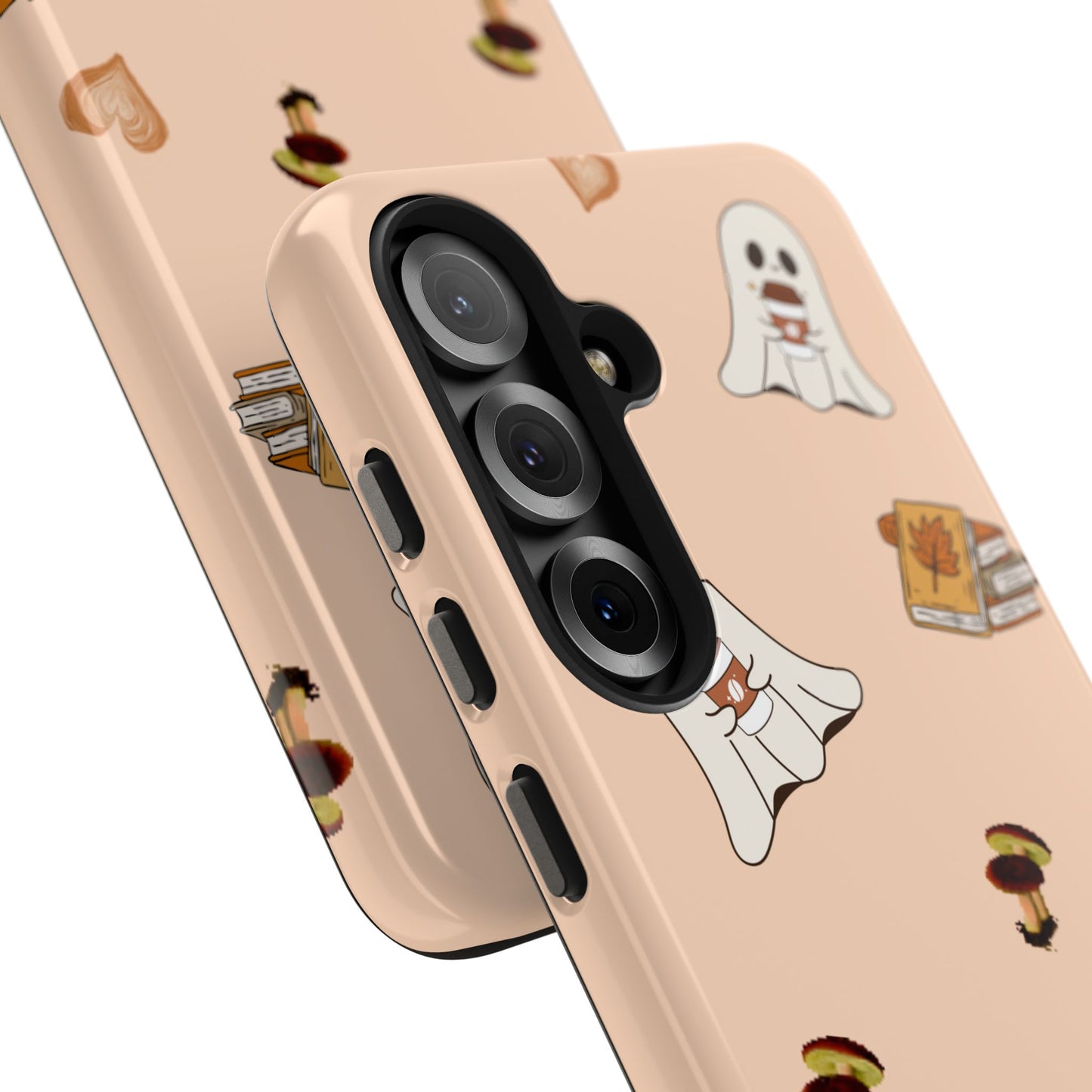 Cute Ghosts Tough Phone Case, Halloween Cell Phone Cover, Gift for Phone Lovers, Spooky Aesthetic, Durable Protective Case