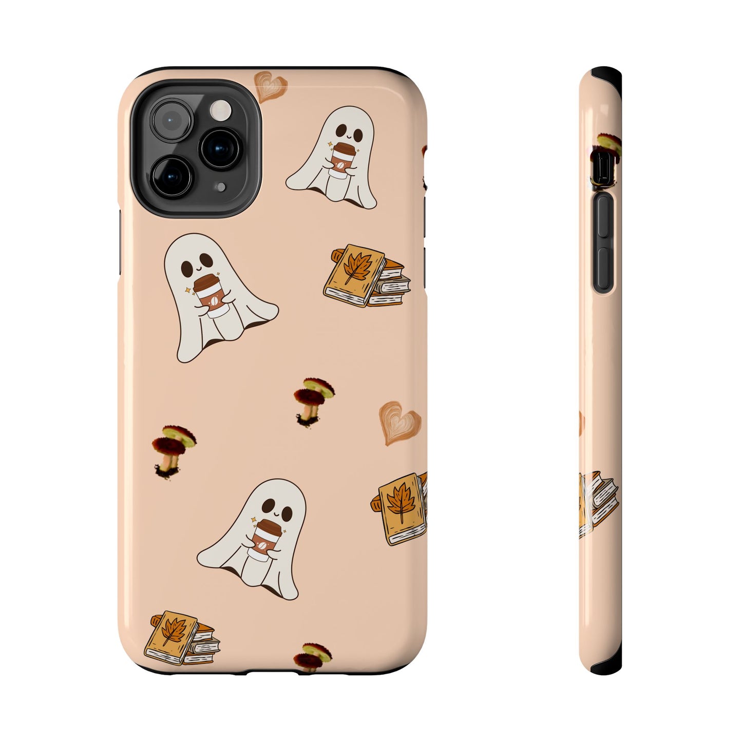 Cute Ghosts Tough Phone Case, Halloween Cell Phone Cover, Gift for Phone Lovers, Spooky Aesthetic, Durable Protective Case