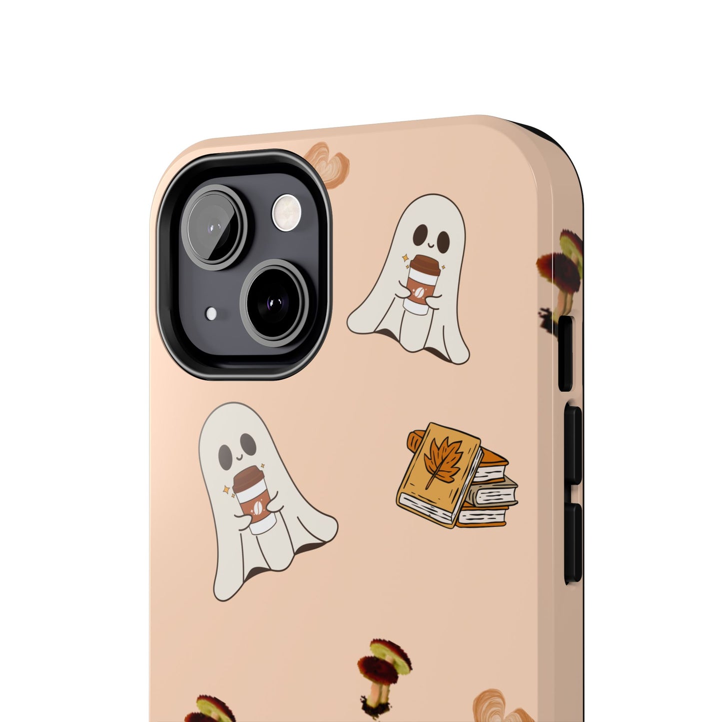 Cute Ghosts Tough Phone Case, Halloween Cell Phone Cover, Gift for Phone Lovers, Spooky Aesthetic, Durable Protective Case