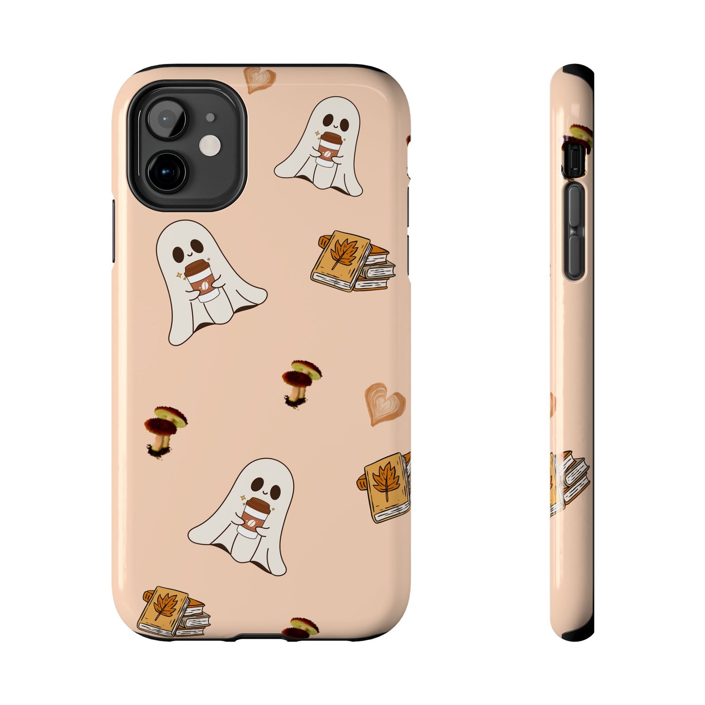 Cute Ghosts Tough Phone Case, Halloween Cell Phone Cover, Gift for Phone Lovers, Spooky Aesthetic, Durable Protective Case