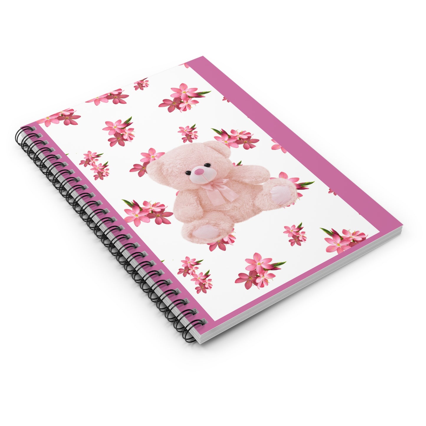 Charming Floral Spiral Notebook - Perfect for Note-Taking, Journaling, Gifts, Back to School, and Home Office