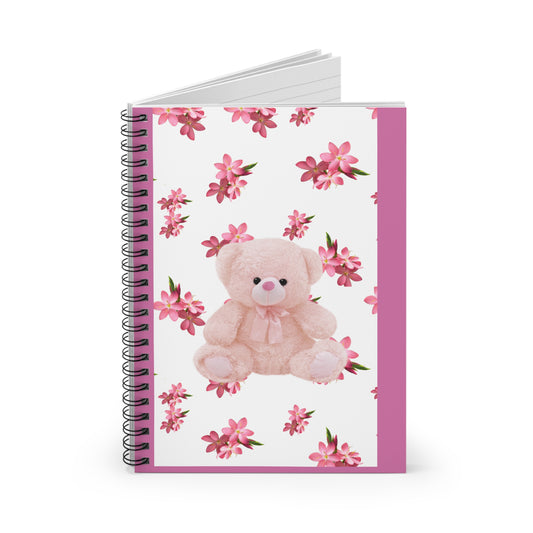 Charming Floral Spiral Notebook - Perfect for Note-Taking, Journaling, Gifts, Back to School, and Home Office