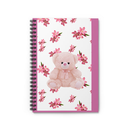 Charming Floral Spiral Notebook - Perfect for Note-Taking, Journaling, Gifts, Back to School, and Home Office