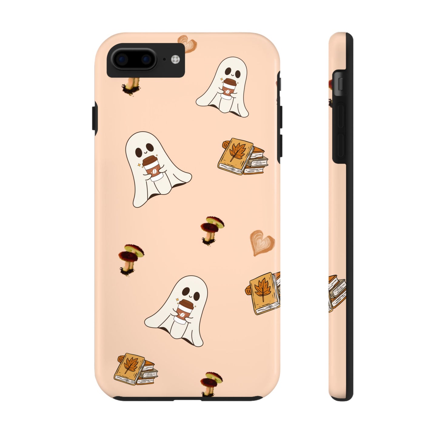 Cute Ghosts Tough Phone Case, Halloween Cell Phone Cover, Gift for Phone Lovers, Spooky Aesthetic, Durable Protective Case