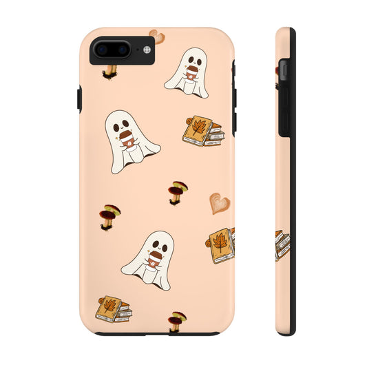 Cute Ghosts Tough Phone Case, Halloween Cell Phone Cover, Gift for Phone Lovers, Spooky Aesthetic, Durable Protective Case