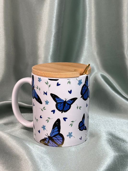 Whispers in Blue Mug