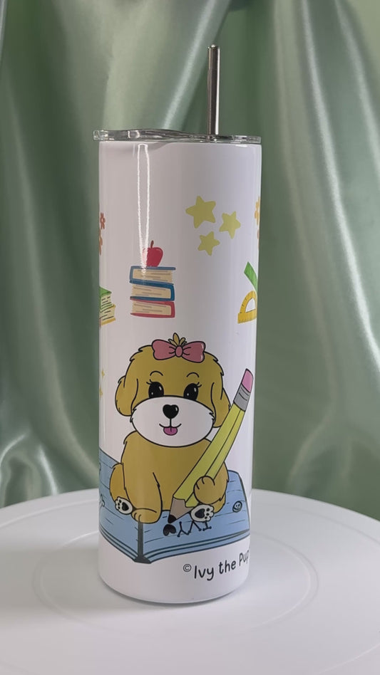 Ivy the Pup Tumbler
