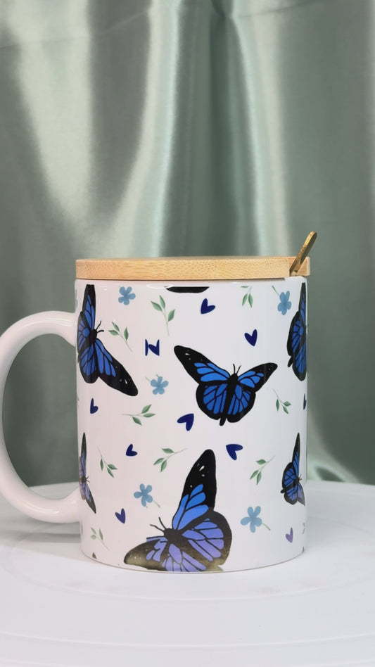 Whispers in Blue Mug